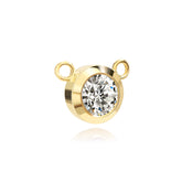 Moment 18K Diamond Energy Stone Charm